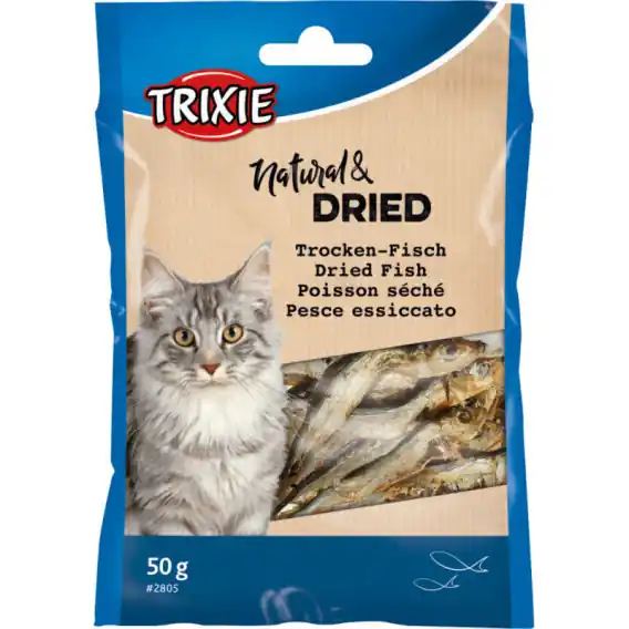 Ostatnie sztuki Trixie suszona ryba dla kota 50g